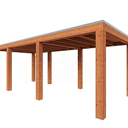 Buitenverblijf Palermo XXL 7450x3150x2450mm (bxdxh)