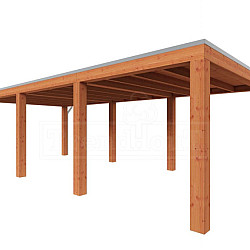 Buitenverblijf Palermo XXL 8000x3800x2450mm (bxdxh)