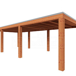 Buitenverblijf Palermo XXL 8550x3800x2450mm (bxdxh)