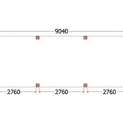 Buitenverblijf Palermo XXL 9050x3150x2450mm (bxdxh)