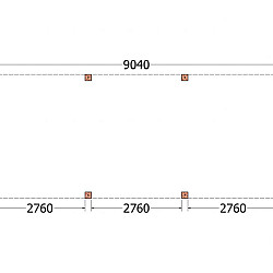 Buitenverblijf Palermo XXL 9050x3800x2450mm (bxdxh)