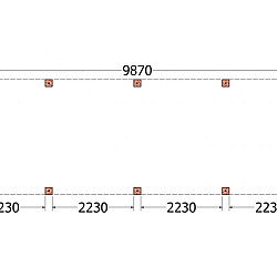 Buitenverblijf Palermo XXL 9900x3150x2450mm (bxdxh)