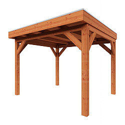 Buitenverblijf Refter XL 3100x3400x2600mm (bxdxh)