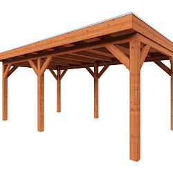 Buitenverblijf Refter XL 5500x3400x2600mm (bxdxh)