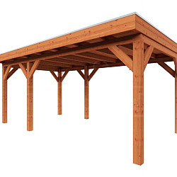 Buitenverblijf Refter XL 5550x3400x2600mm (bxdxh)