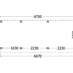 Buitenverblijf Refter XL 6750x2850x2600mm (bxdxh)