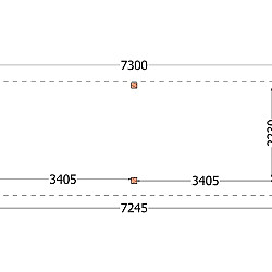 Buitenverblijf Refter XL 7300x2850x2600mm (bxdxh)