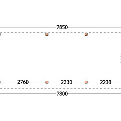 Buitenverblijf Refter XL 7850x3400x2600mm (bxdxh)