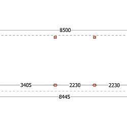 Buitenverblijf Refter XL 8500x3400x2600mm (bxdxh)