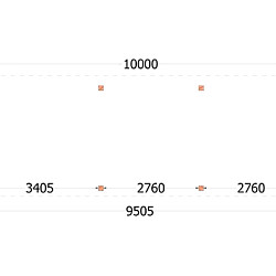 Buitenverblijf Siena 10000x3500x2500mm (bxdxh)