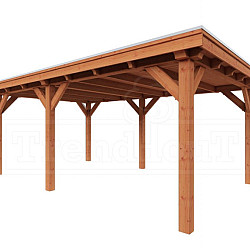 Buitenverblijf Siena 5950x4150x2500mm (bxdxh)