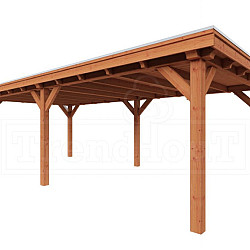 Buitenverblijf Siena 7700x4150x2500mm (bxdxh)