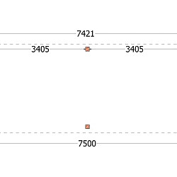 Buitenverblijf Verona model rechts 7500x3350x2500mm (bxdxh)