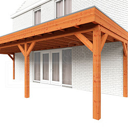 Aanbouwveranda Ancona 9000x3300x2600mm (bxdxh)