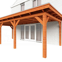 Aanbouwveranda Lucca 7950x3900x2600mm (bxdxh)