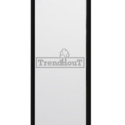 Steel Look raam 844x2200mm zwart module A-01