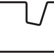 Douglas geschaafd triple profiel 1,8 X 14,5 X 400 cm, onbehandeld.