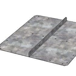 Bodem 60x60cm Verzinkt