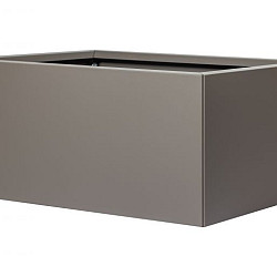 Plantenbak Vlak Taupe 90x60x60cm