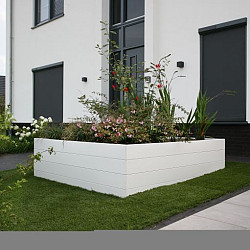 Plantenbak Modulair Wit 150x120x42cm