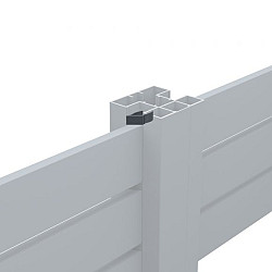 Boston PVC Afstandhouders Open Rhombus 10mm RAL9005 (44st)