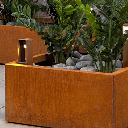 Component Module+ Parallel paneel-R (E) 60x42cm Corten