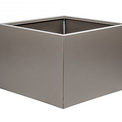 Plantenbak Vlak Antraciet 120x120x40cm