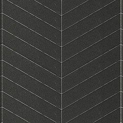 Visgraatsteen Romano Punto Soft Comfort 12x50x8cm Nero