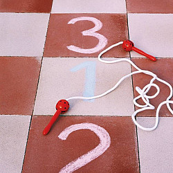 Tegel 30x30x4,5 cm rood