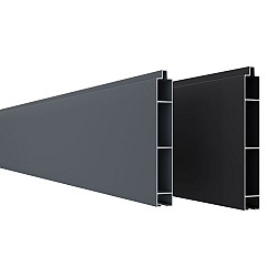 Boston Aluminium Fence Board Opal 21x160mm L-178cm | RAL9005