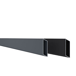 Boston PVC Afstandhouders Open Rhombus 10mm RAL7016 (44st)