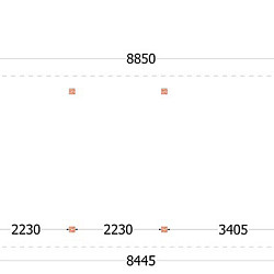 Kapschuur de Hoeve XL 8850x4400x3750mm (bxdxh) rechts
