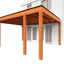 Aanbouwveranda Modena 5050x4850x2700mm (bxdxh)