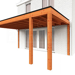 Aanbouwveranda Modena 5700x3650x2700mm (bxdxh)