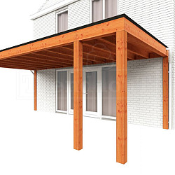 Aanbouwveranda Modena 6900x3650x2700mm (bxdxh)