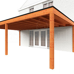 Aanbouwveranda Modena 7250x4850x2700mm (bxdxh)