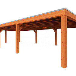 Buitenverblijf Palermo XXL 12250x6100x2480mm (bxdxh)