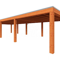 Buitenverblijf Palermo XXL 13300x5050x2480mm (bxdxh)