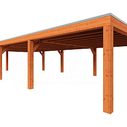 Buitenverblijf Palermo XXL 13300x6100x2480mm (bxdxh)