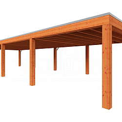 Buitenverblijf Palermo XXL 14600x5050x2480mm (bxdxh)