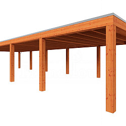 Buitenverblijf Palermo XXL 14950x5050x2480mm (bxdxh)