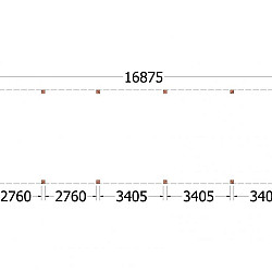 Buitenverblijf Palermo XXL 16900x5050x2480mm (bxdxh)