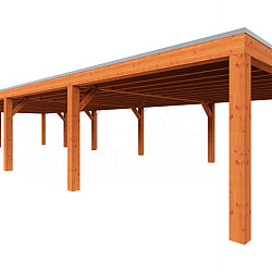 Buitenverblijf Palermo XXL 16900x6100x2480mm (bxdxh)