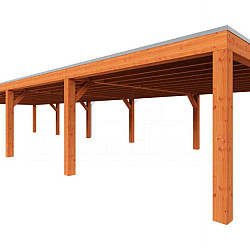 Buitenverblijf Palermo XXL 18200x6100x2480mm (bxdxh)