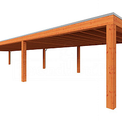 Buitenverblijf Palermo XXL 19550x5050x2480mm (bxdxh)