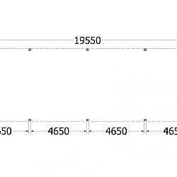 Buitenverblijf Palermo XXL 19550x6100x2480mm (bxdxh)