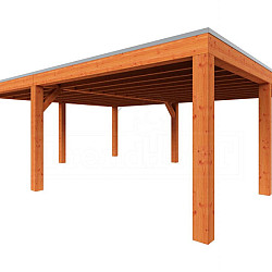 Buitenverblijf Palermo XXL 6750x6100x2480mm (bxdxh)