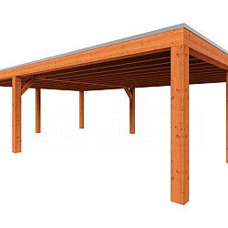 Buitenverblijf Palermo XXL 8650x6100x2480mm (bxdxh)