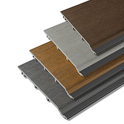 WEO® Essential Gardenwall | brandklasse E | 5x173 mm | 290 cm | Teak