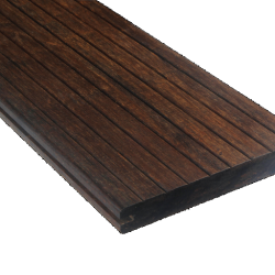 Gevelbekleding | Terrasplank | Thermo Bamboe Melody TGV-clipprofielen gegroefd/glad 18x139mm | 186cm